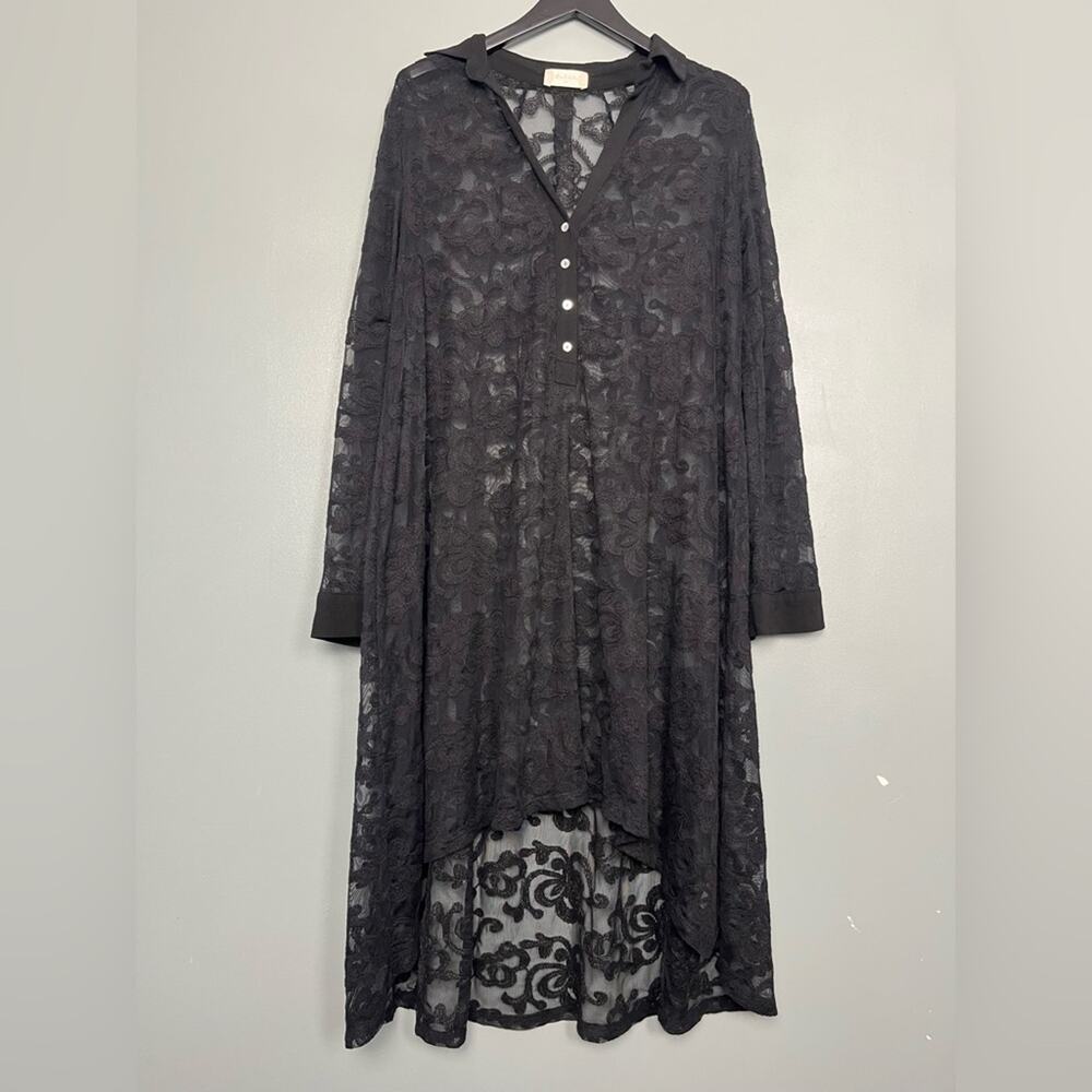Altar'd State Sheer Lace Dress Women’s Size M Whimsigoth Witchy Victorian Grunge